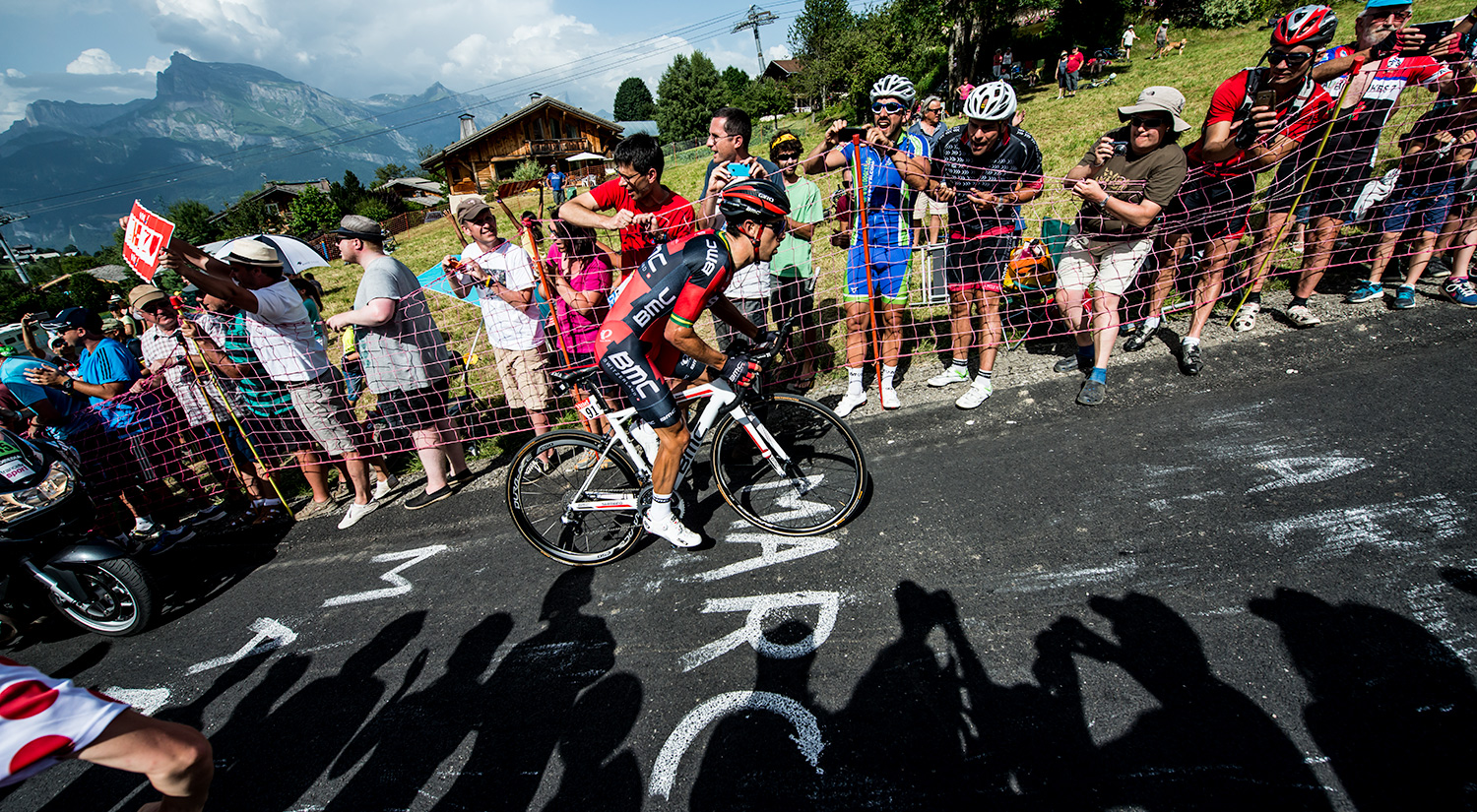 Richie Porte, BMC Racing Team. Stage 18