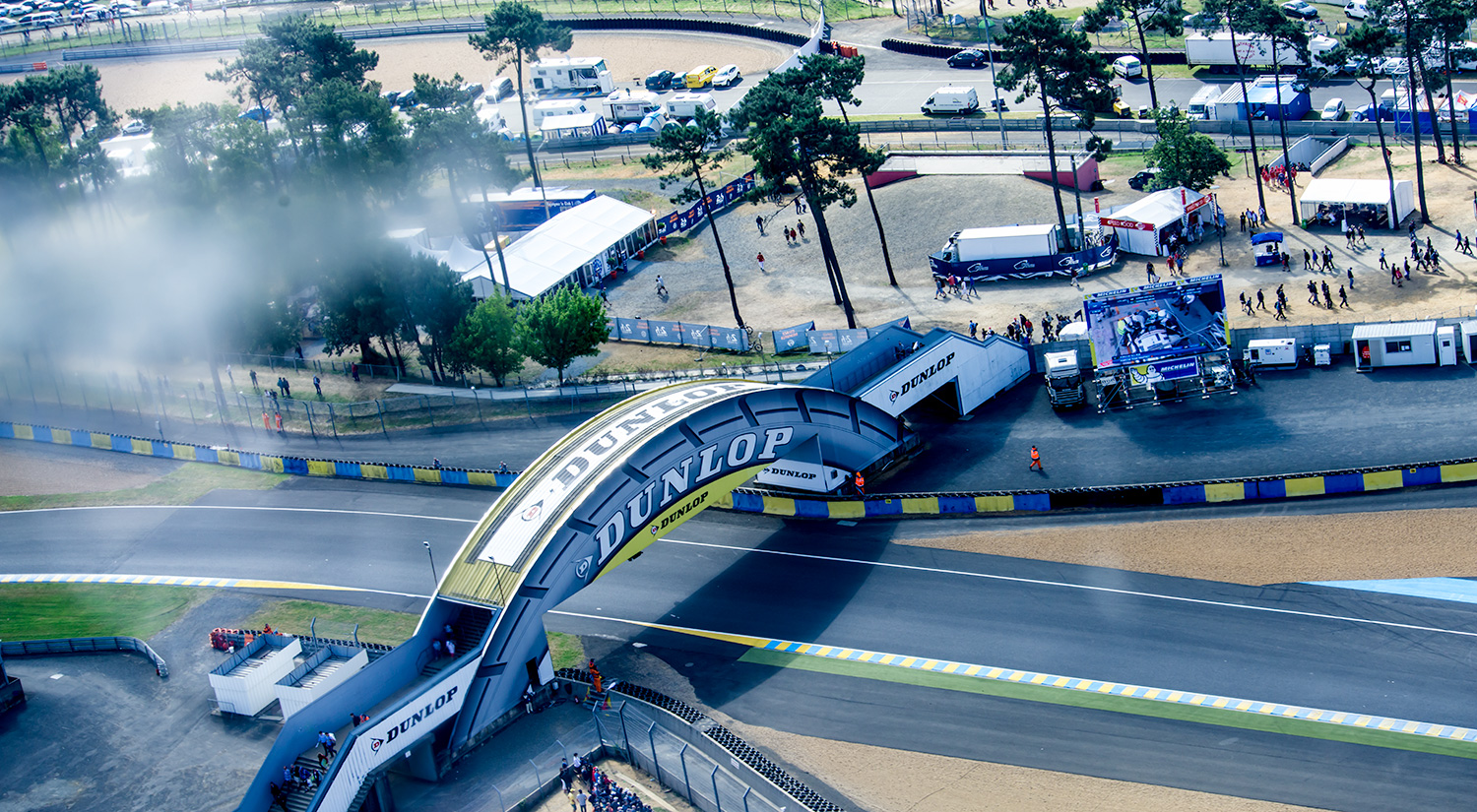 The Dunlop Bridge,  24 hrs of Le Mans, 2014